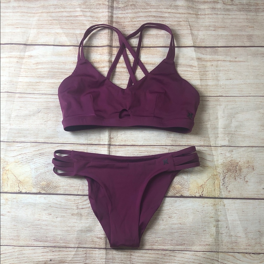 Hurley Women's Deep‎ Purple Bikini Set